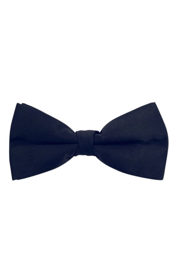 Navy Blue Bow Tie (Pre-Tied & Self-Tie) | Dobell