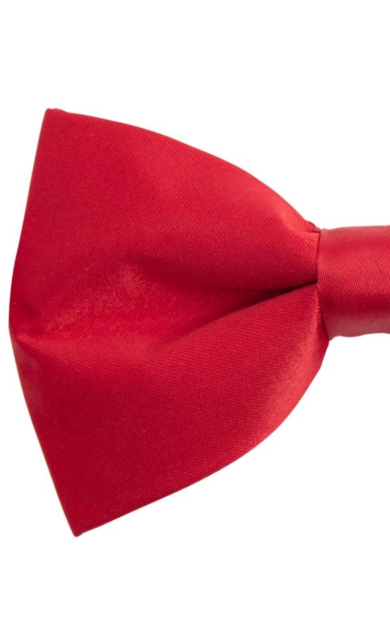 RED Bow Tie - Pre-tied