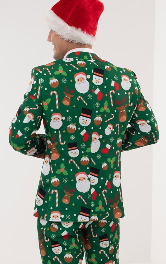 Christmas suit hot sale in store