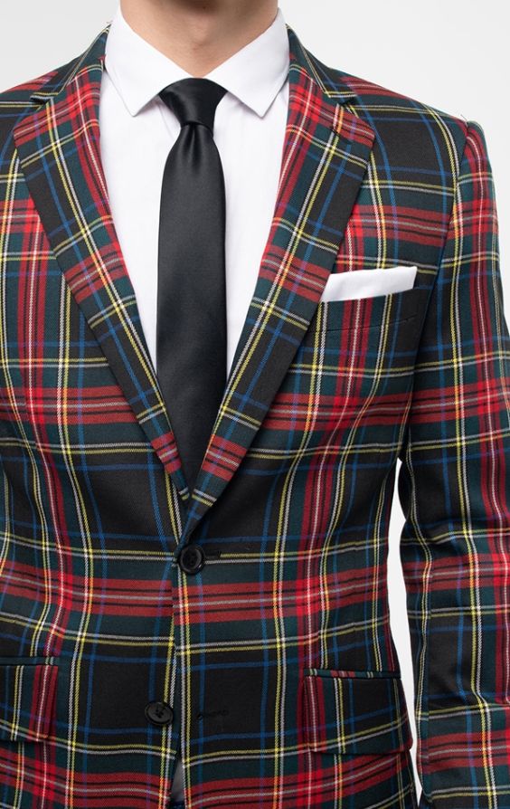 Green clearance tartan jacket