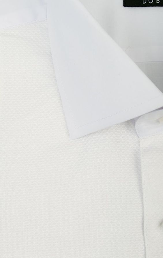 Standard Collar, Marcella Front Tuxedo Shirt by Dobell | Dobell