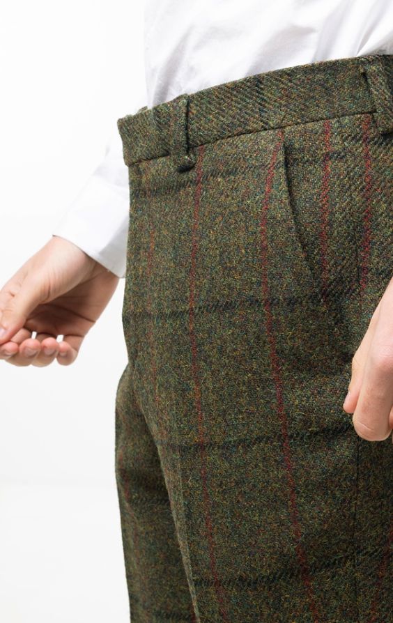 Harris deals tweed pants