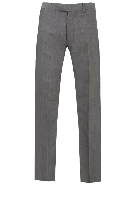 Dobell Silver Grey Slim Fit Suit Trousers | Dobell