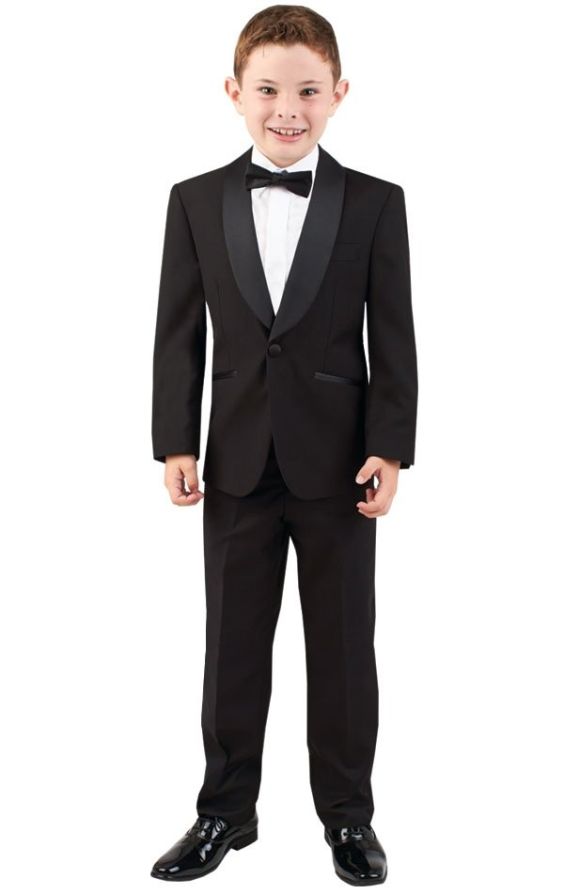 boys tuxedo black