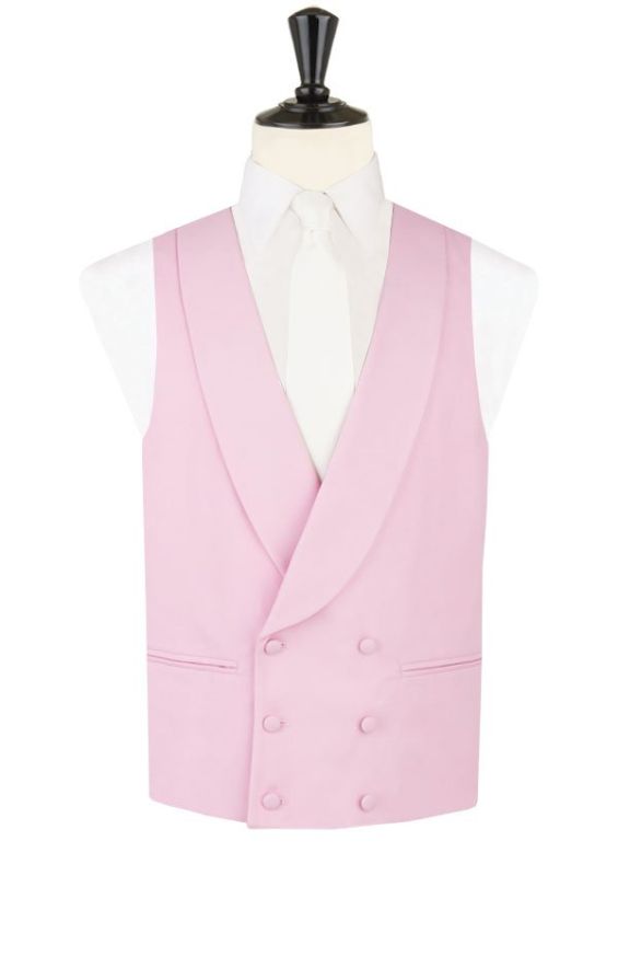 Light pink hot sale tuxedo vest