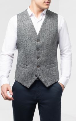 Gray vest on sale