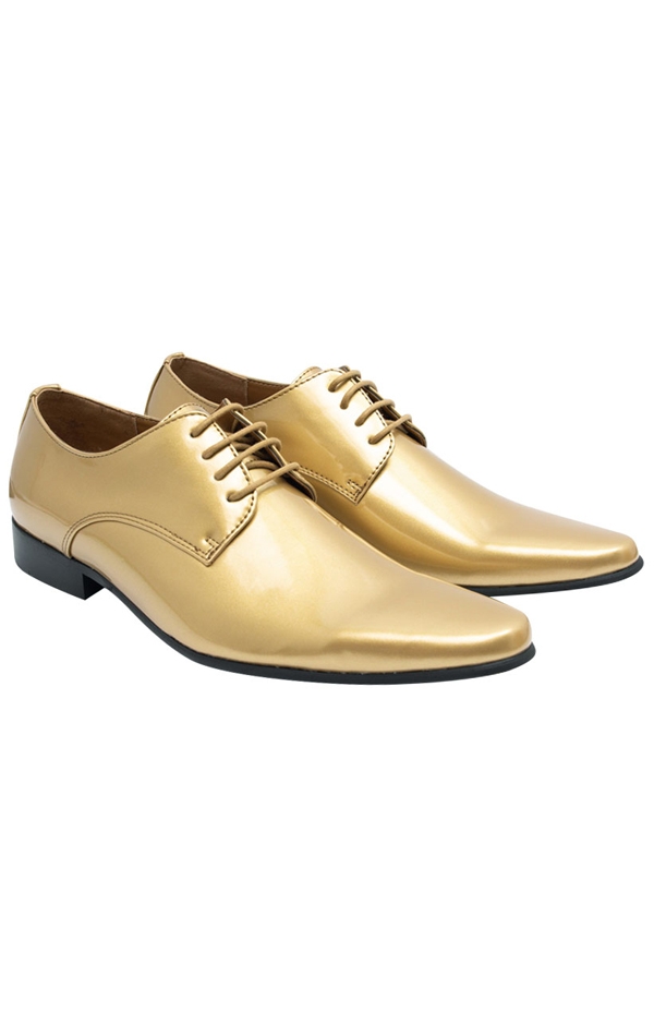 Gold boys sales dress shoes